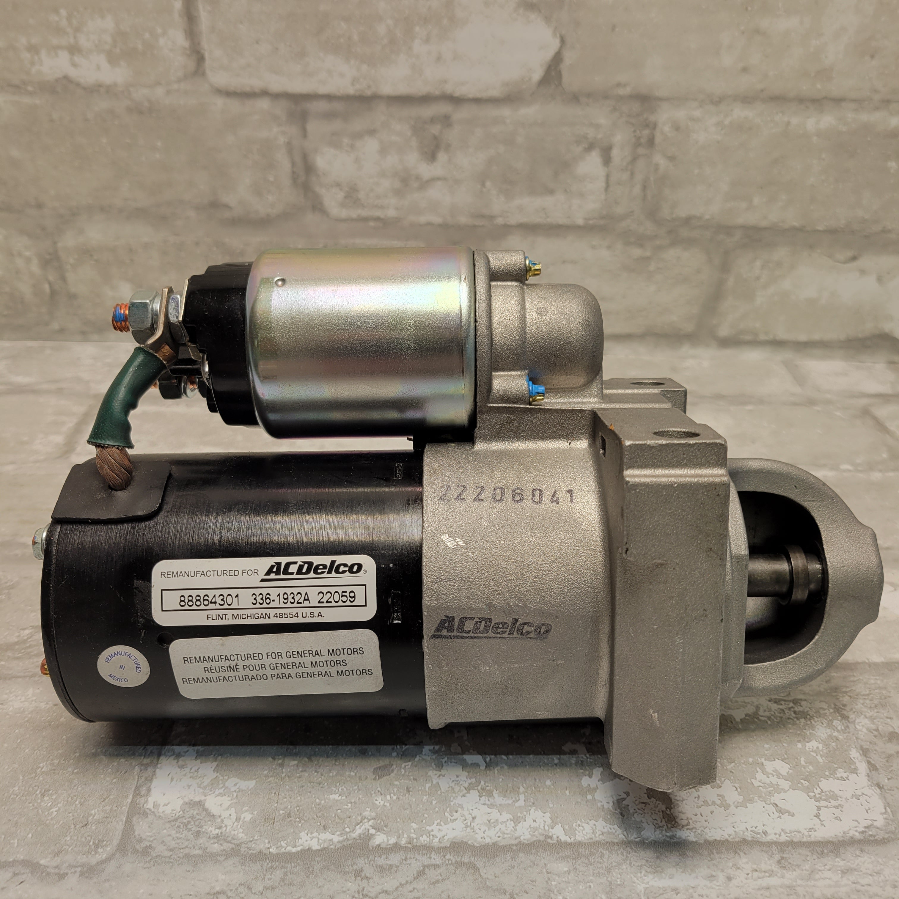 Starter Motor ACDelco 336-1932A (7942938951918)